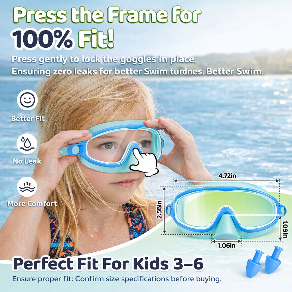 SWIMCO Performance Fit Goggles
